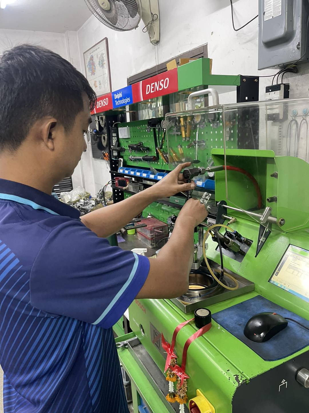 บรรยากาศการทำงาน ป.ดีเซล